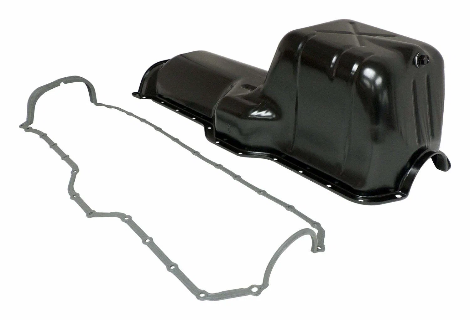 Crown Automotive - Steel Black Engine Oil Pan Kit - 53010340K